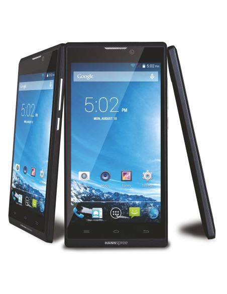 Hannspree SN50MC1 12,7 cm (5") Doppia SIM Android 4.4 3G Micro-USB B 1 GB 16 GB 2000 mAh Nero