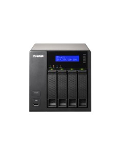 QNAP TS-421 server NAS e di archiviazione Tower Collegamento ethernet LAN Nero 2