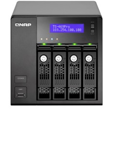 QNAP TS-469 PRO server NAS e di archiviazione Tower Nero
