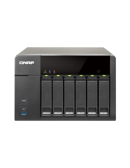 QNAP TS-651 server NAS e di archiviazione Tower Collegamento ethernet LAN Nero