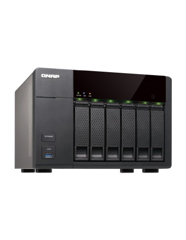 QNAP TS-651 server NAS e di archiviazione Tower Collegamento ethernet LAN Nero