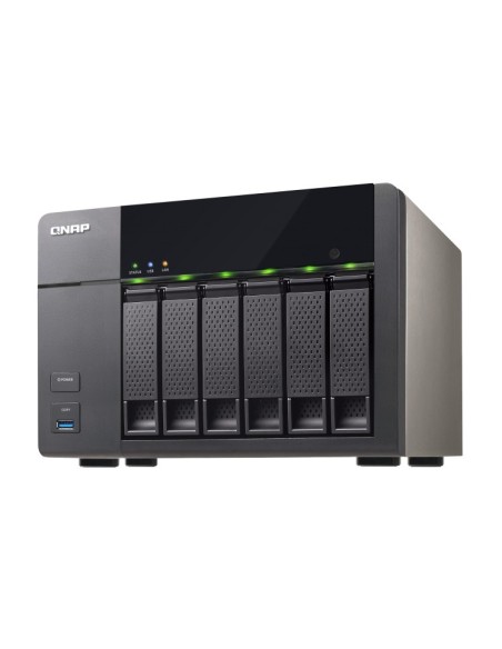 QNAP TS-651 server NAS e di archiviazione Tower Collegamento ethernet LAN Nero