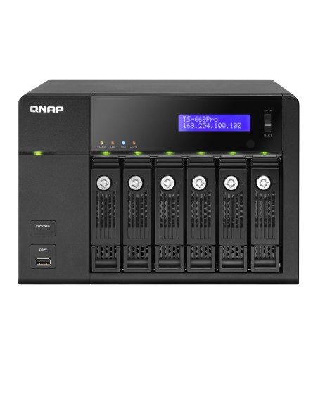 QNAP TS-669 Pro Tower Nero