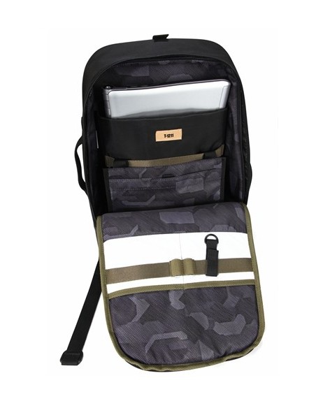 Targus T-1211 Flip Fit 15.6" Laptop Backpack - nero