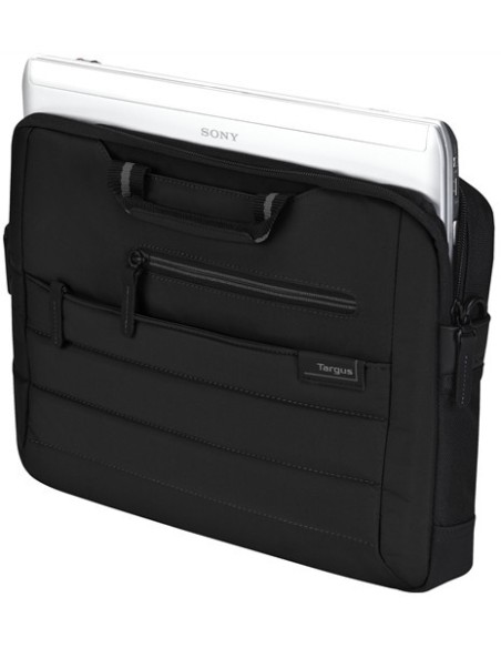 Targus Borsa per portatile grigia - Borsa Pewter grigia con chiusura superiore per portatile da 15,6"