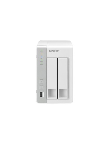 QNAP TS-220 server NAS e di archiviazione Tower Collegamento ethernet LAN Bianco
