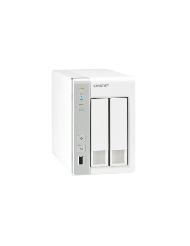 QNAP TS-220 server NAS e di archiviazione Tower Collegamento ethernet LAN Bianco