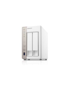 QNAP TS-251-4G server NAS e di archiviazione Tower Collegamento ethernet LAN Grigio, Bianco