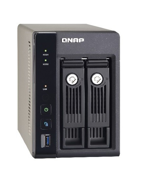 QNAP TS-253 Pro NAS Tower Collegamento ethernet LAN Nero