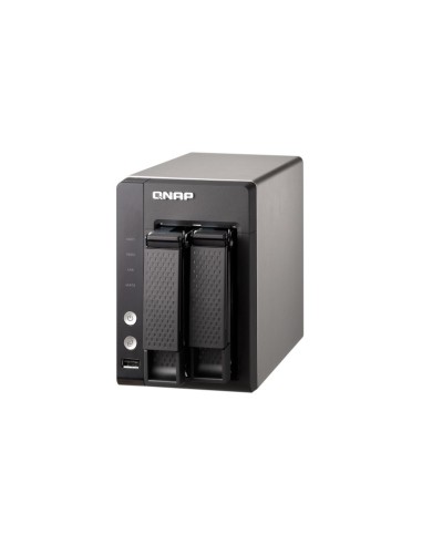 QNAP TS-221 server NAS e di archiviazione Tower Collegamento ethernet LAN Nero