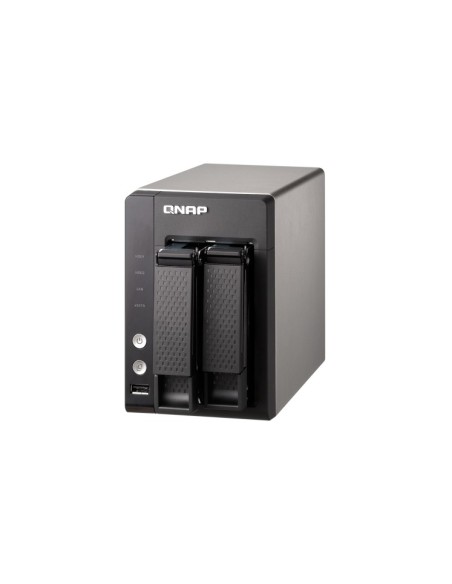 QNAP TS-221 server NAS e di archiviazione Tower Collegamento ethernet LAN Nero