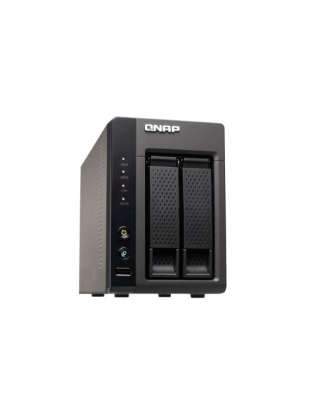 QNAP TS-221 server NAS e di archiviazione Tower Collegamento ethernet LAN Nero