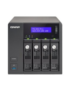 QNAP TS-453 Pro NAS Tower Collegamento ethernet LAN Nero