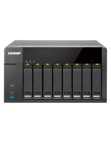 QNAP TS-851 server NAS e di archiviazione Tower Collegamento ethernet LAN Nero
