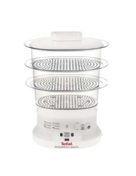 Tefal VC1331 pentola a vapore 1 cestello i 650 W Trasparente, Bianco