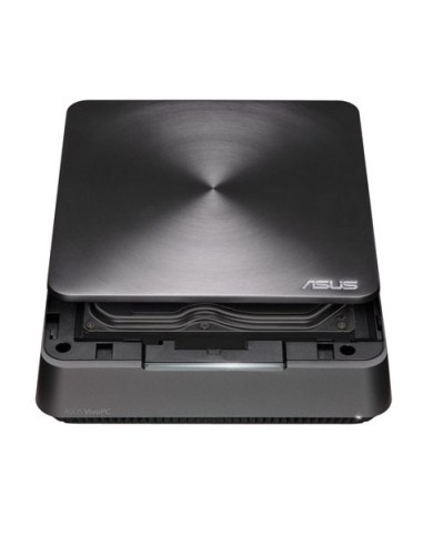 ASUS VivoPC VM60-G008R DDR3-SDRAM i3-3217U USFF Intel® Core™ i3 4 GB 1000 GB HDD Windows 8 Mini PC Grigio