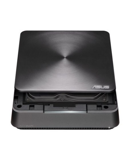 ASUS VivoPC VM60-G008R DDR3-SDRAM i3-3217U USFF Intel® Core™ i3 4 GB 1000 GB HDD Windows 8 Mini PC Grigio