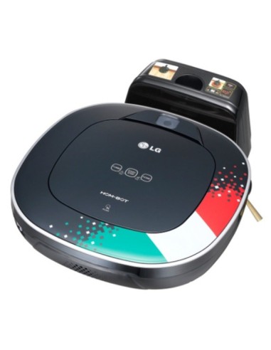 LG VR63475LV aspirapolvere robot 0,6 L Nero