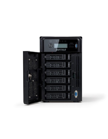 Buffalo TeraStation WS5600D 12TB Server di archiviazione Tower Collegamento ethernet LAN Nero D2700