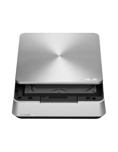 ASUS VivoPC VM40B-S134V DDR3-SDRAM 1007U Intel® Celeron® 4 GB 500 GB HDD Windows 8.1 Mini PC Argento