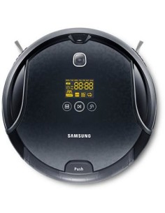 Samsung SR10F71UB aspirapolvere robot Senza sacchetto Nero, Argento