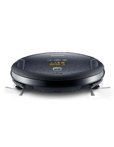 Samsung SR10F71UB aspirapolvere robot Senza sacchetto Nero, Argento