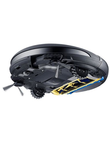 Samsung SR10F71UB aspirapolvere robot Senza sacchetto Nero, Argento