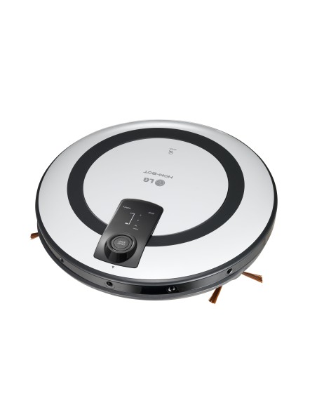 LG Hom-Bot aspirapolvere robot 0,4 L Sacchetto per la polvere Nero, Bianco
