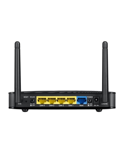 Zyxel NBG6503 router wireless Fast Ethernet Dual-band (2.4 GHz 5 GHz) 4G Nero