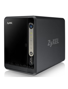 Zyxel NSA320S Server di archiviazione Desktop Collegamento ethernet LAN Nero