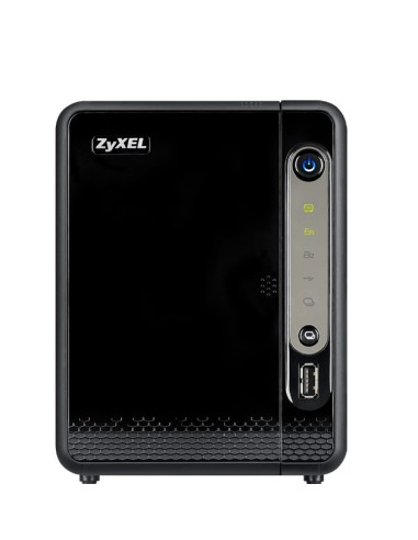 Zyxel NSA320S Server di archiviazione Desktop Collegamento ethernet LAN Nero