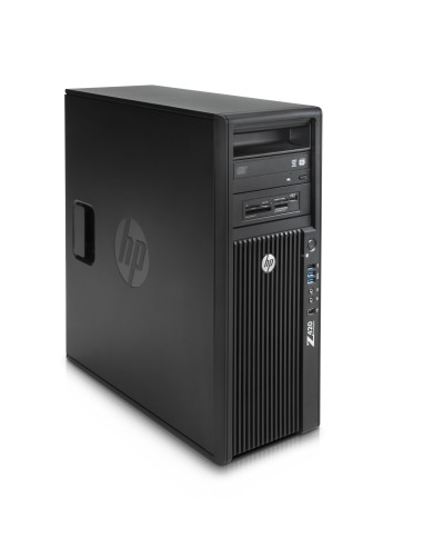 HP Z420 Workstation DDR3-SDRAM E5-1620V2 Mini Tower Famiglia Intel® Xeon® E5 8 GB 256 GB SSD Windows 7 Professional Stazione di