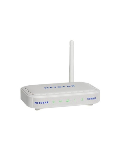 NETGEAR WNR612 router wireless Fast Ethernet Bianco