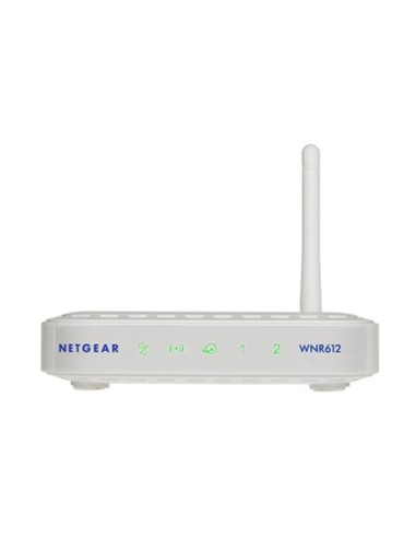 NETGEAR WNR612 router wireless Fast Ethernet Bianco