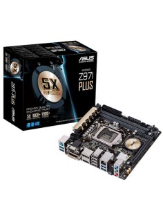 ASUS Z97I-Plus Intel® Z97 LGA 1150 (Presa H3) mini ITX