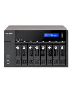 QNAP TS-853 Pro NAS Tower Collegamento ethernet LAN Nero