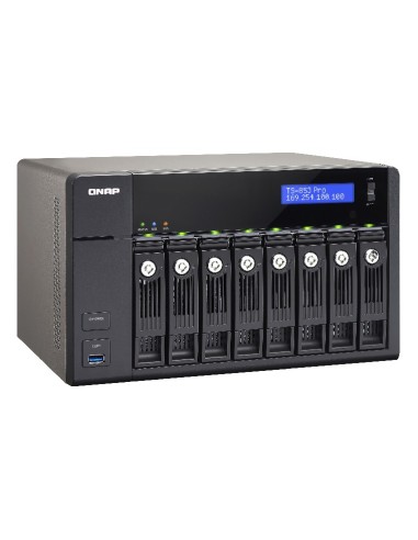 QNAP TS-853 Pro NAS Tower Collegamento ethernet LAN Nero