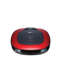 LG VR6260LV aspirapolvere robot Senza sacchetto Nero, Rosso