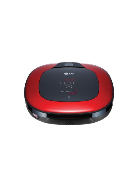 LG VR6260LV aspirapolvere robot Senza sacchetto Nero, Rosso