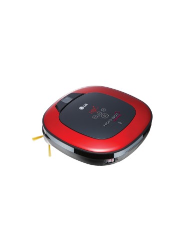 LG VR6260LV aspirapolvere robot Senza sacchetto Nero, Rosso