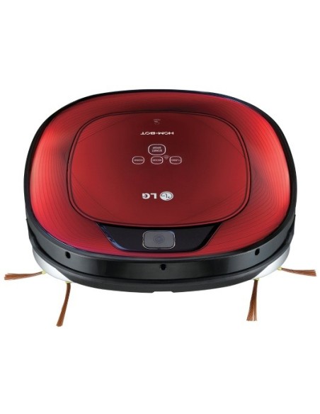 LG VR62701LV aspirapolvere robot 0,6 L Senza sacchetto Nero, Rosso