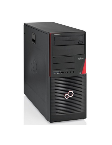 Fujitsu CELSIUS W530 DDR3-SDRAM E3-1271V3 Tower Famiglia Intel® Xeon® E3 v3 8 GB 1128 GB HDD+SSD Windows 7 Professional