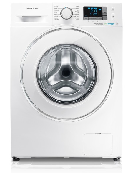 Samsung WF60F4E5W2W lavatrice Caricamento frontale 6 kg 1200 Giri min Bianco