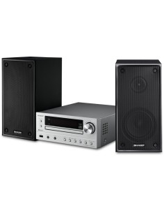 Sharp XL-HF102BHS set audio da casa 50 W Nero, Argento 2