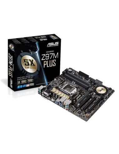 ASUS Z97M-PLUS scheda madre Intel® Z97 LGA 1150 (Presa H3) micro ATX