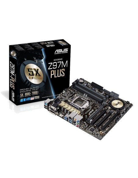 ASUS Z97M-PLUS scheda madre Intel® Z97 LGA 1150 (Presa H3) micro ATX