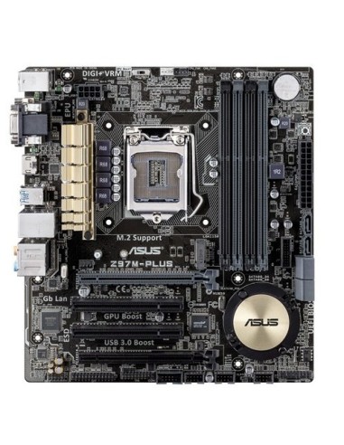 ASUS Z97M-PLUS scheda madre Intel® Z97 LGA 1150 (Presa H3) micro ATX