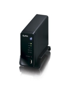 Zyxel NSA310 + 1TB Collegamento ethernet LAN Nero