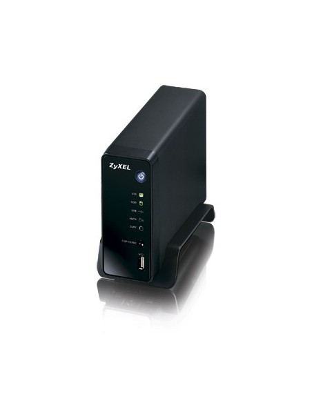 Zyxel NSA310 + 1TB Collegamento ethernet LAN Nero