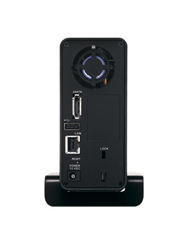 Zyxel NSA310 + 1TB Collegamento ethernet LAN Nero